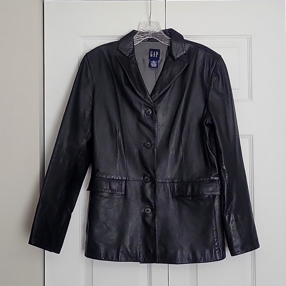 Leather jacket